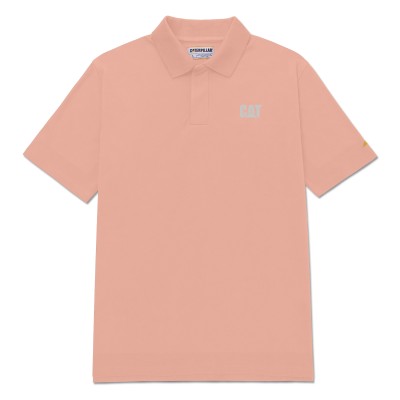 CAT LOGO PIQUE POLO Tops