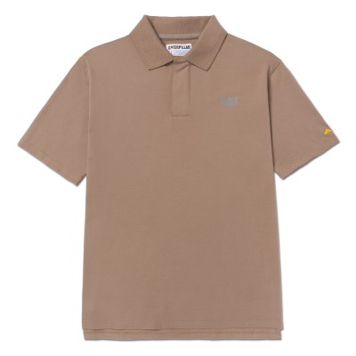 CAT LOGO PIQUE POLO Tops