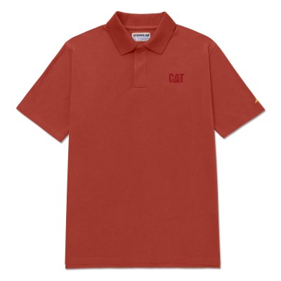 CAT LOGO PIQUE POLO Tops