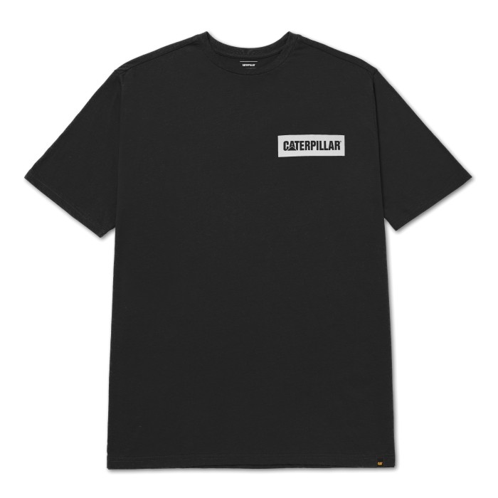 REFLECTIVE CATERPILLAR LOGO TEE Tops REFLECTIVE CATERPILLAR LOGO TEE Tops