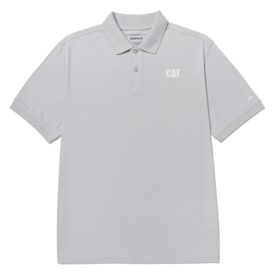 CAT LOGO JERSEY POLO