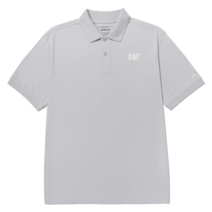 CAT LOGO JERSEY POLO