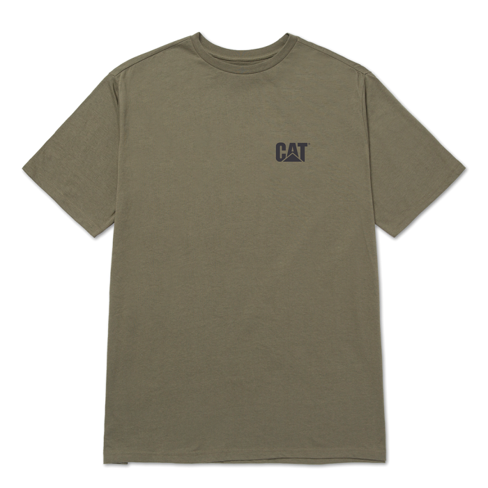CAT SMALL LOGO TEE CAT SMALL LOGO TEE